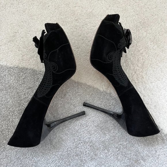 Lady Doc Sz 8 Leather Heels - Picture 2 of 6